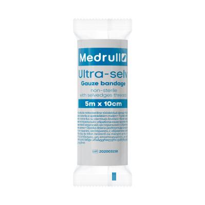 MEDRULL saite Ultra marles nesterila 5 m x 10 cm