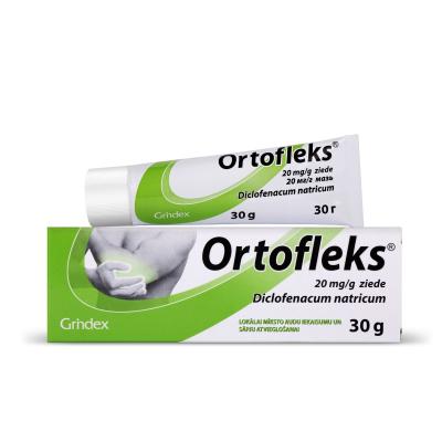 ORTOFLEKS 20mg/g ziede 30 g