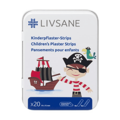 LIVSANE Pirāts bērnu plāksteri N20