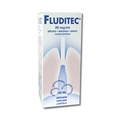 FLUDITEC 20mg/ml sīrups 125 ml