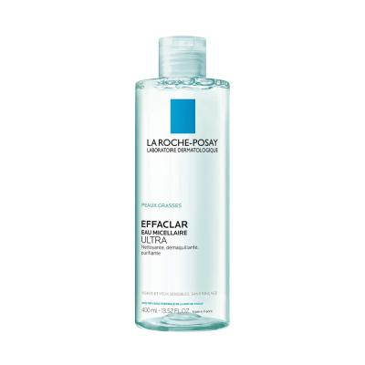 LA ROCHE-POSAY Effaclar attīrošs micelārais ūdens taukainai/jutīgai ādai, ar tendenci uz akni 400 ml