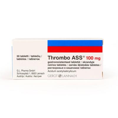 THROMBO ASS 100 mg tabletes N30  