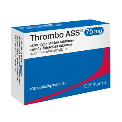 THROMBO ASS 75mg tabletes N100
