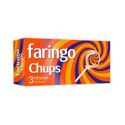 Faringo Chups pastilas  N3 