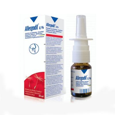 ALLERGODIL 0,1% deguna aerosols 10 ml