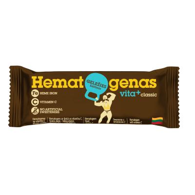 HEMOTEGENAS Vita+ ar dzelzi un vitamīnu C 50g