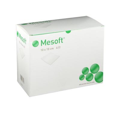 Salvetes MESOFT neaustas, nesterilas 10x10cm 100 gab.
