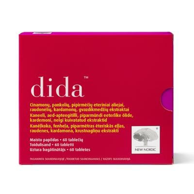 NEW NORDIC Dida tabletes N60
