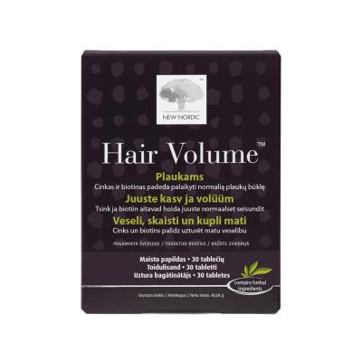 NEW NORDIC Hair Volume tabletes matiem N30