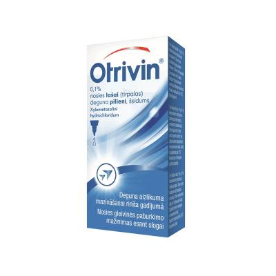 Otrivin 1mg/ml deguna pilieni 10 ml