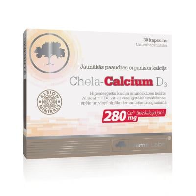 OLIMPLABS Chela-Calcium D3 kapsulas N30