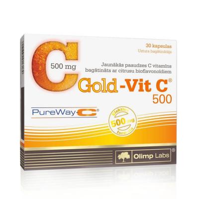 OLIMPLABS Gold C vitamīns 500mg kapsulas N30