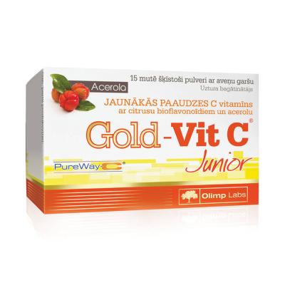 OLIMPLABS Gold C vitamīns Junior pulveris N15