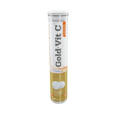 OLIMPLABS Gold C vitamīns citronu putojošās tabletes N20