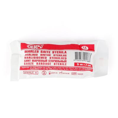 OLKO Sterila marles saite 7cm x 5m