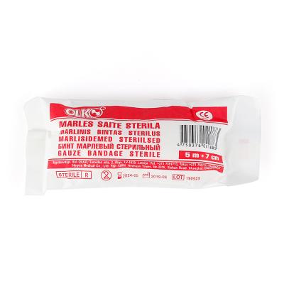 OLKO Sterila marles saite 7cm x 5m