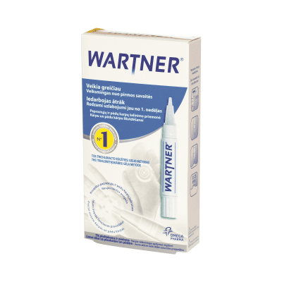 WARTNER zīmulis pret kārpām ar THE gēlu 1,5 ml