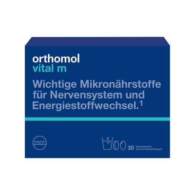 ORTHOMOL Vital M pulveris+tabletes+ kapsulas N30