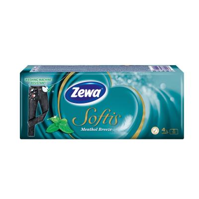 Zewa Softis Menthol mutautiņi N10