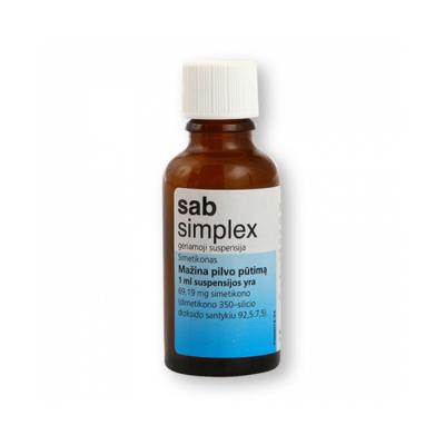 SAB SIMPLEX 69,19 mg/ml suspensija 30 ml