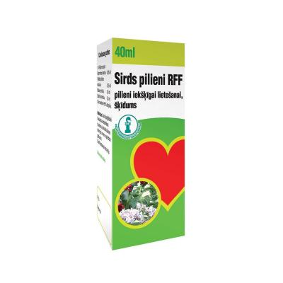 Sirds pilieni RFF pilieni iekšķīgai lietošanai 40 ml