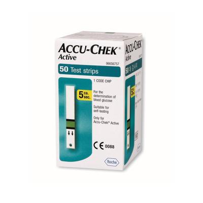 ACCU-CHEK Active glikozes teststrēmeles N50