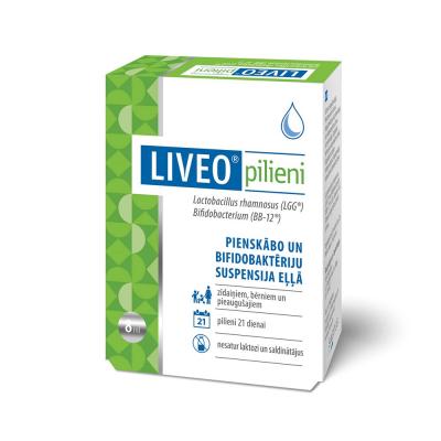 LIVEO pilieni pienskābo un bifidobaktēriju suspensija eļļā 8 ml