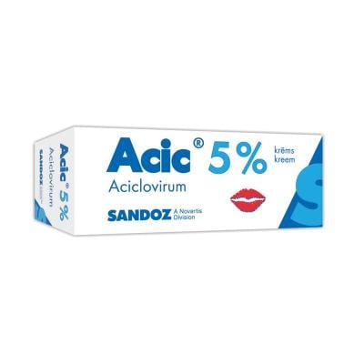 ACIC 5% krēms 2 g N1