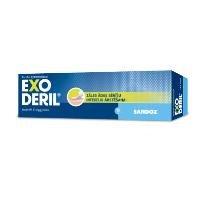 EXODERIL 10mg/g krēms 15g
