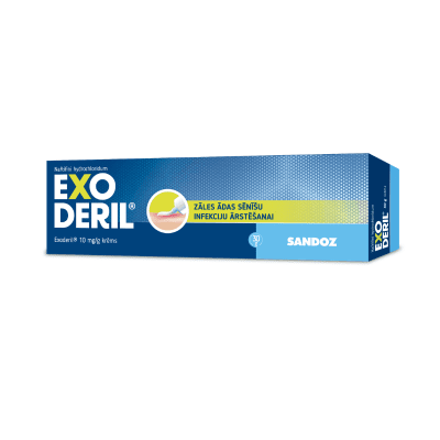 EXODERIL 10mg/g krēms 30g