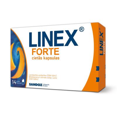 LINEX forte cietās kapsulas N14
