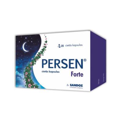 PERSEN Forte cietās kapsulas N20