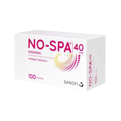 NO-SPA 40 mg tabletes N100