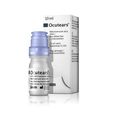 Ocutears bezkonservantu acu pilieni, šķīdums 10 ml