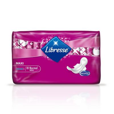 Libresse Maxi Normal Biezās Higiēniskās Paketes N10