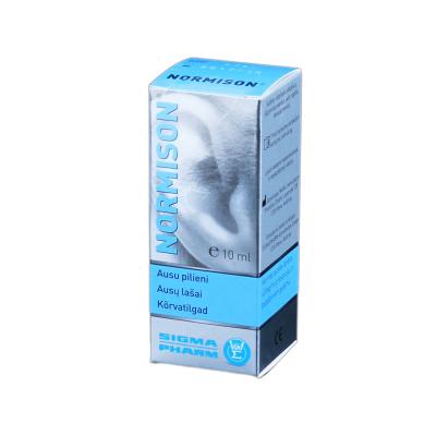 NORMISON ausu pilieni, 10 ml