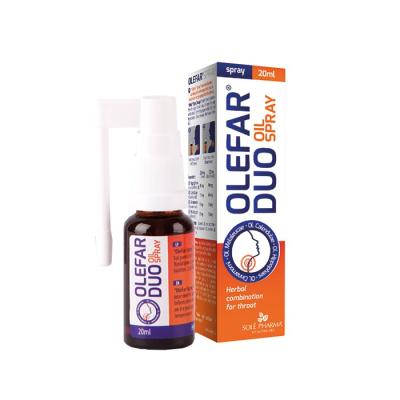 Olefar DUO Oil Spray eļļas šķīdums 20 ml