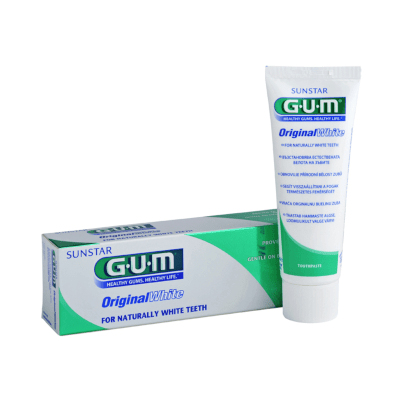 GUM Original White zobu pasta 75 ml