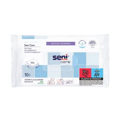 SENI CARE mitrās salvetes N10