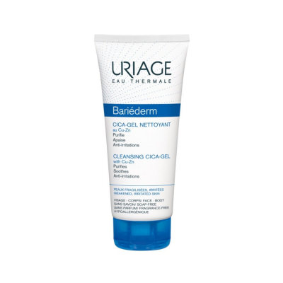 URIAGE Bariederm Cica mazgāšanās gels ar Cu-Zn 200 ml