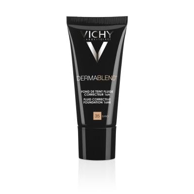 VICHY DERMABLEND koriģējošs tonālais fluīds Nr. 35 (smilšu), 30 ml
