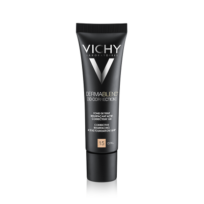 VICHY DERMABLEND 3D tonālais krēms Nr. 15 (Opal), 30 ml
