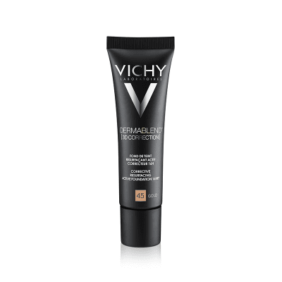 VICHY DERMABLEND 3D tonālais krēms Nr. 45 (Gold), 30 ml