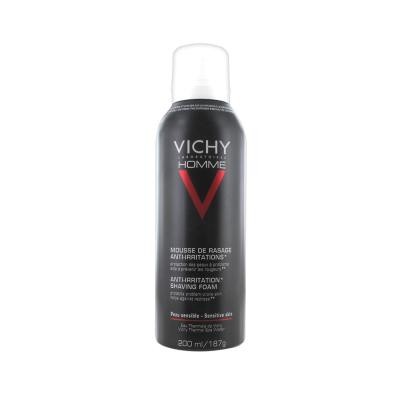 VICHY Homme skūšanās putas jutīgai ādai, 200 ml