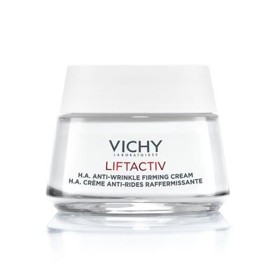 VICHY Liftactiv H.A. nostiprinošs pretgrumbu krēms sausai ādai 50 ml