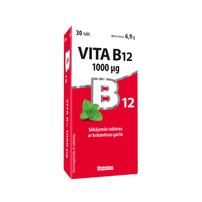 VITA B12 1000mcg tabletes N30