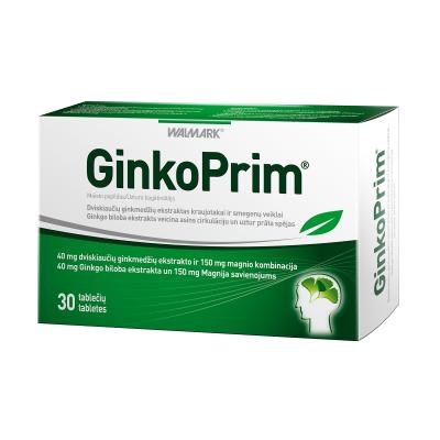 WALMARK GINKOPRIM 40 mg tabletes N30