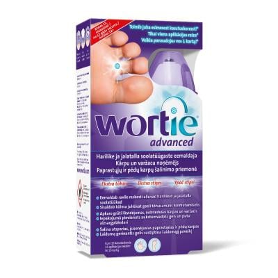 WORTIE Advanced kārpu un vāržacu noņēmējs 50ml