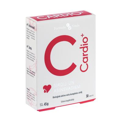 FORMULA VITALE Cardio+ tabletes N30