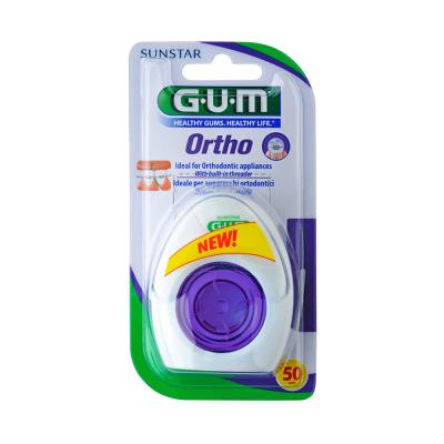 GUM Ortho zobu diegs 50m